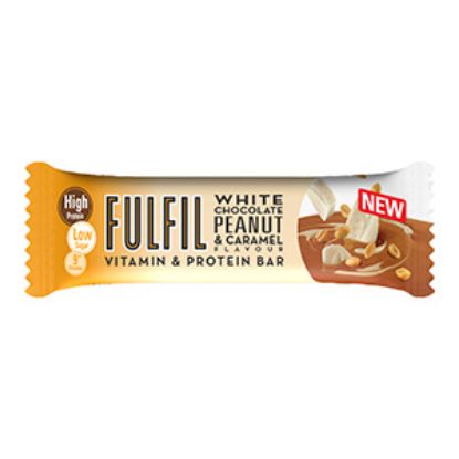 Picture of Fulfil White Chocolate Peanut & Caramel Bar x15